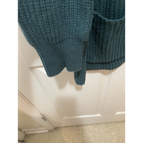 Soft Surroundings Women's Sweater XL Highland Cotton Pocket Snap Long Sleeve - Picture 4 of 11